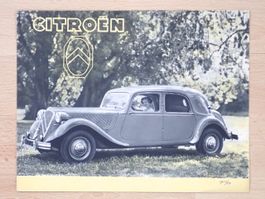 Citroen Traction Avant - Prospekt Holland 1953 - E041
