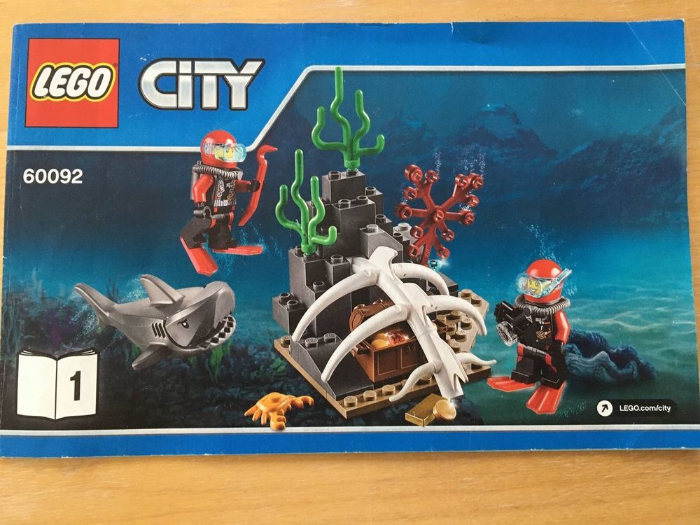 Tiefsee U-Boot / Lego city 60092 | Kaufen auf Ricardo