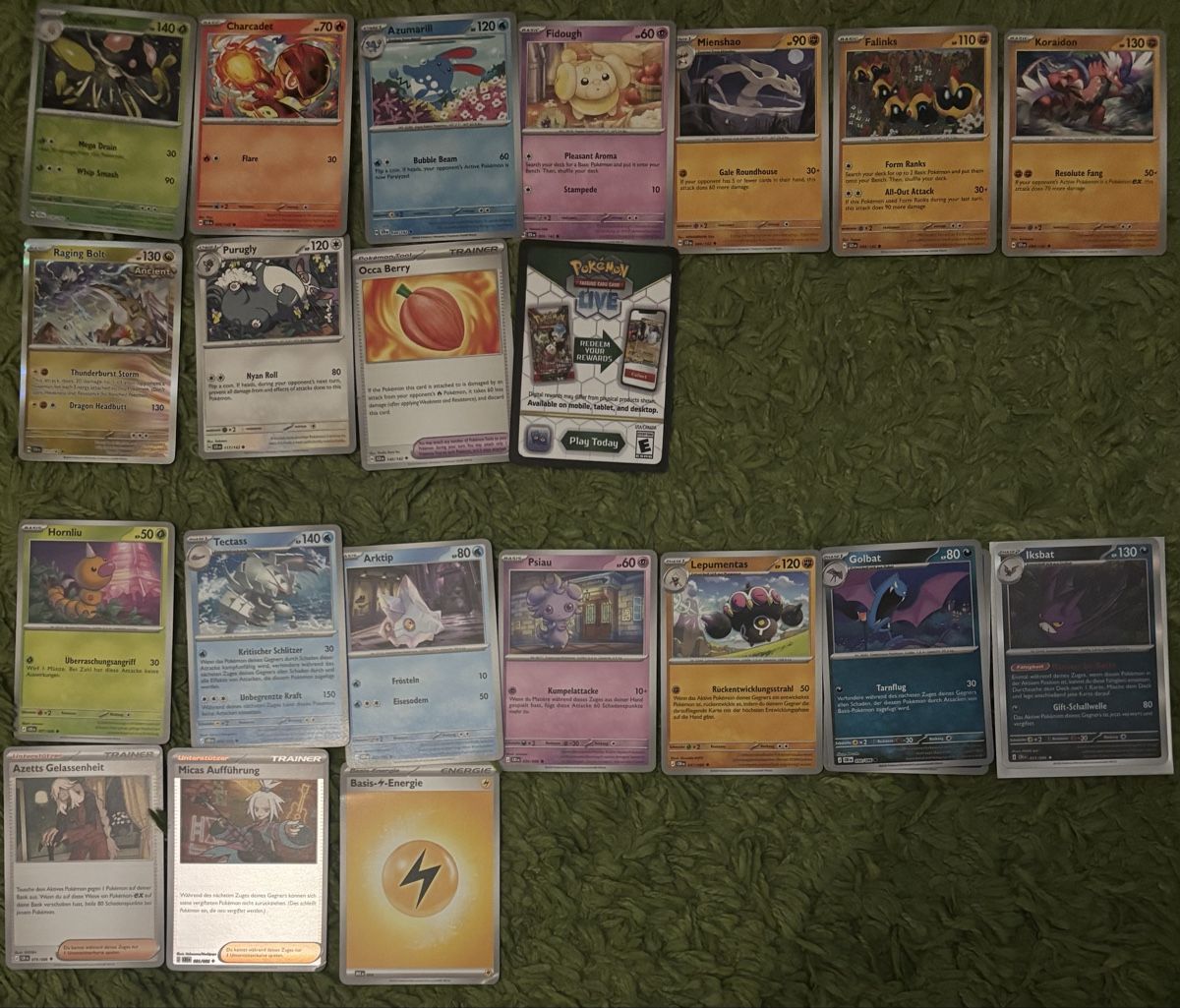 Pokémon Sammelbilder & Trading cards: Pokemon TCG Bulk Mega Evolution Phantasmal Flames and more – Gebraucht aus Birsfelden von dor_mzl9 4