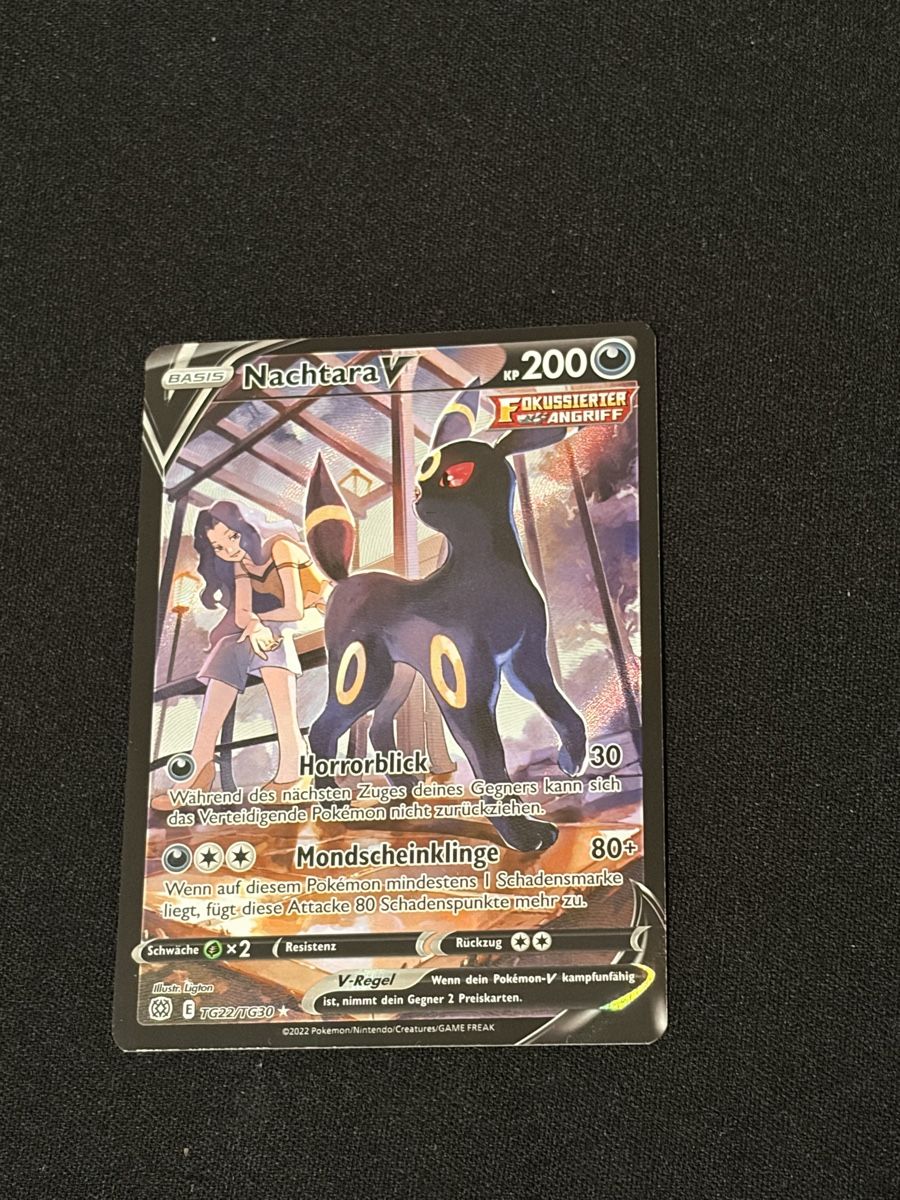 Pokémon Cartes à collectionner: Nachtara V  – D'occasion à Breitenbach par jam_b886