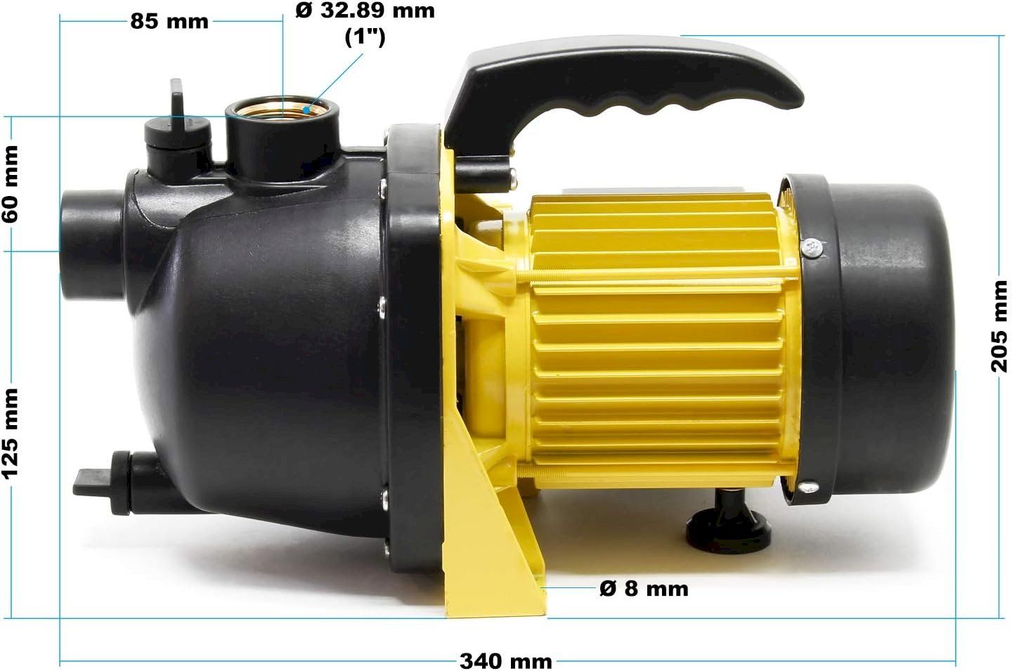 Annaffiatura & Irrigazione: Wiltec Gartenpumpe 2800l/h – Nuovo e nell'imballaggio originale da Bottighofen venduto da zaap 5