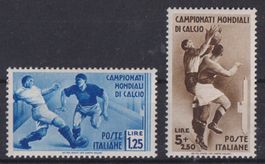 Italien 1934: Fussball - WM 2 Werte *