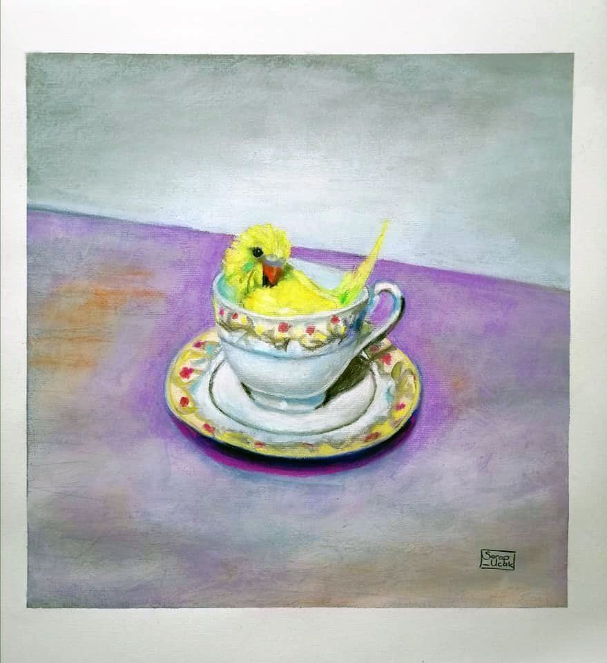Dipinti: Neu! Original Pastellbild , signiert. – Nuovo e nell'imballaggio originale da Ostermundigen venduto da LorisHome 2