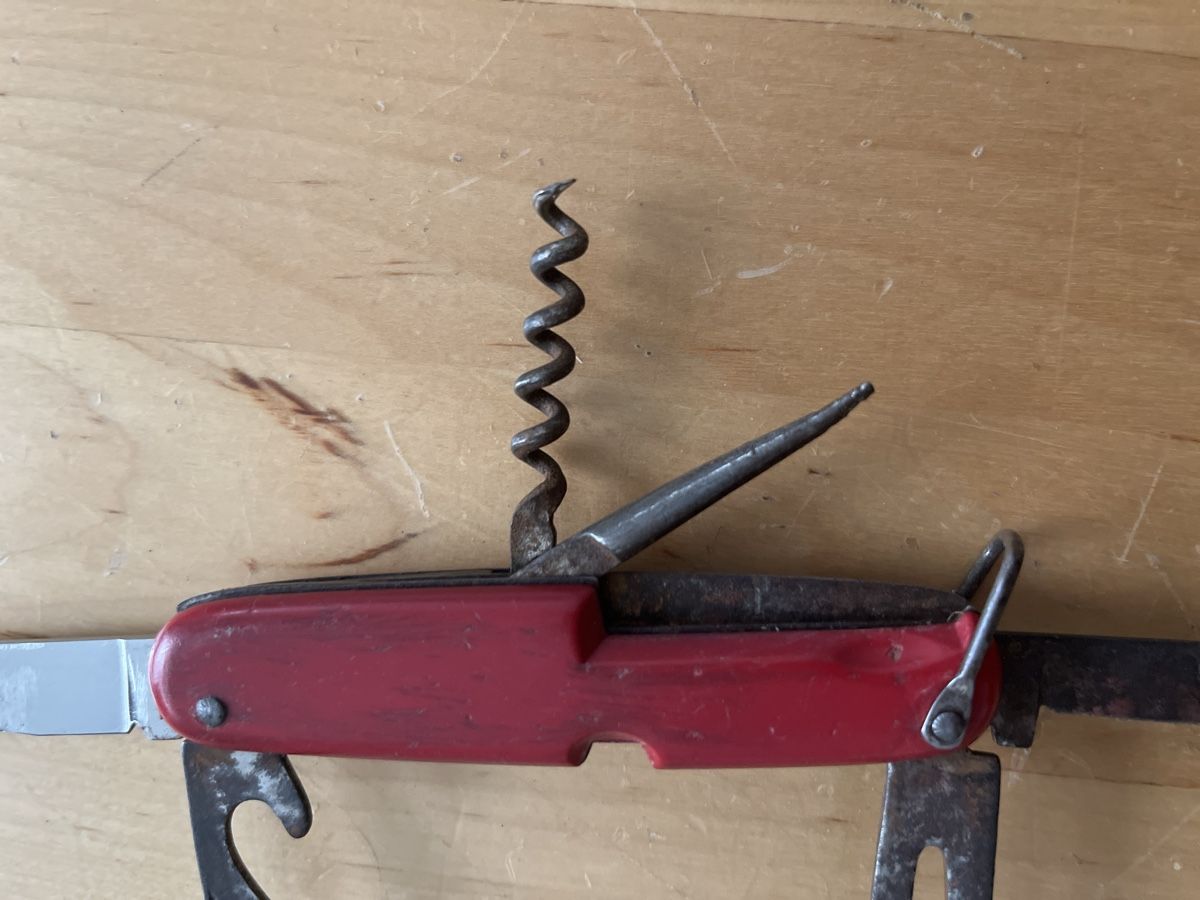 Coltelli tascabile: Vintage Taschenmesser rot – Usato da neuenhof venduto da cocoros 3