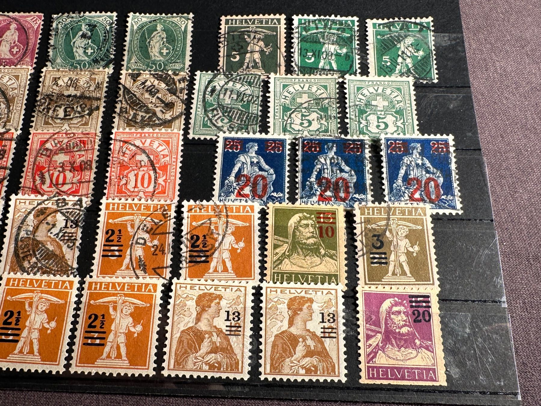 Tutti i francobolli: Altschweit Briefmarken + Aufdrücke – Usato da Stettfurt venduto da 2442 4