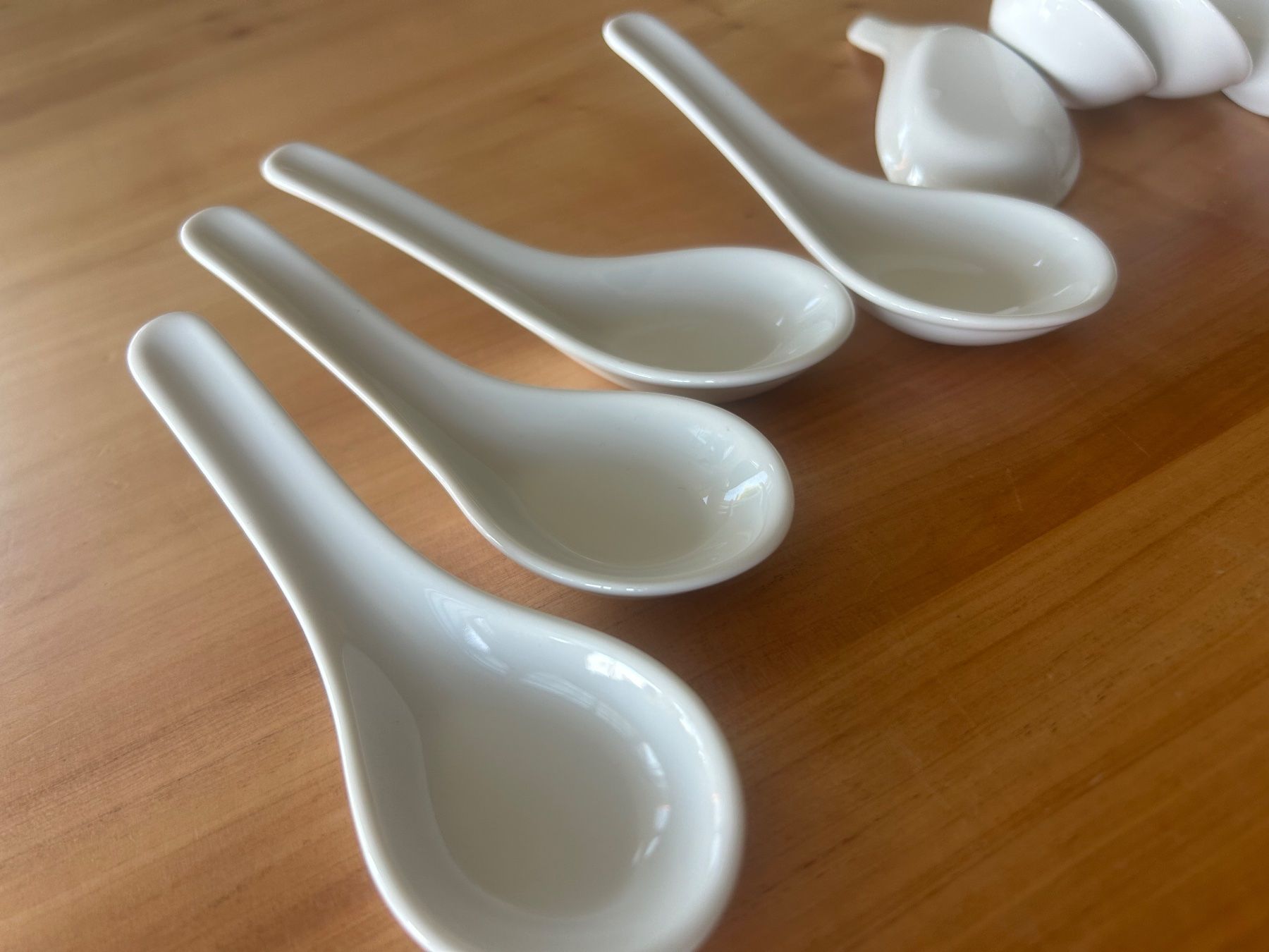 Cucchiai: 10 AsiaLöffel  weiss neuwertig – Usato da Kaltbrunn venduto da lagone1 1