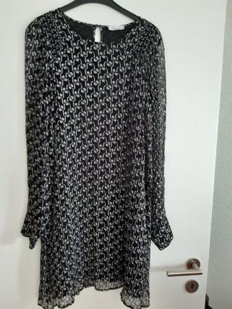 Kleid Princess  schwarz weiss  38
