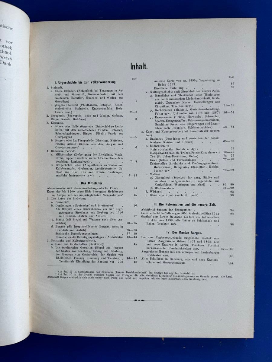 Libri: Bilderatlas zur aargauischen Geschichte. 1908 – Usato da Adliswil venduto da buch_und_kunst 2