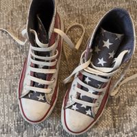 Converse All Star High Top USA Flag Design Gr. 36