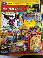 Lego Ninjago Magazine N°14 + Carte Or Zane Dragon