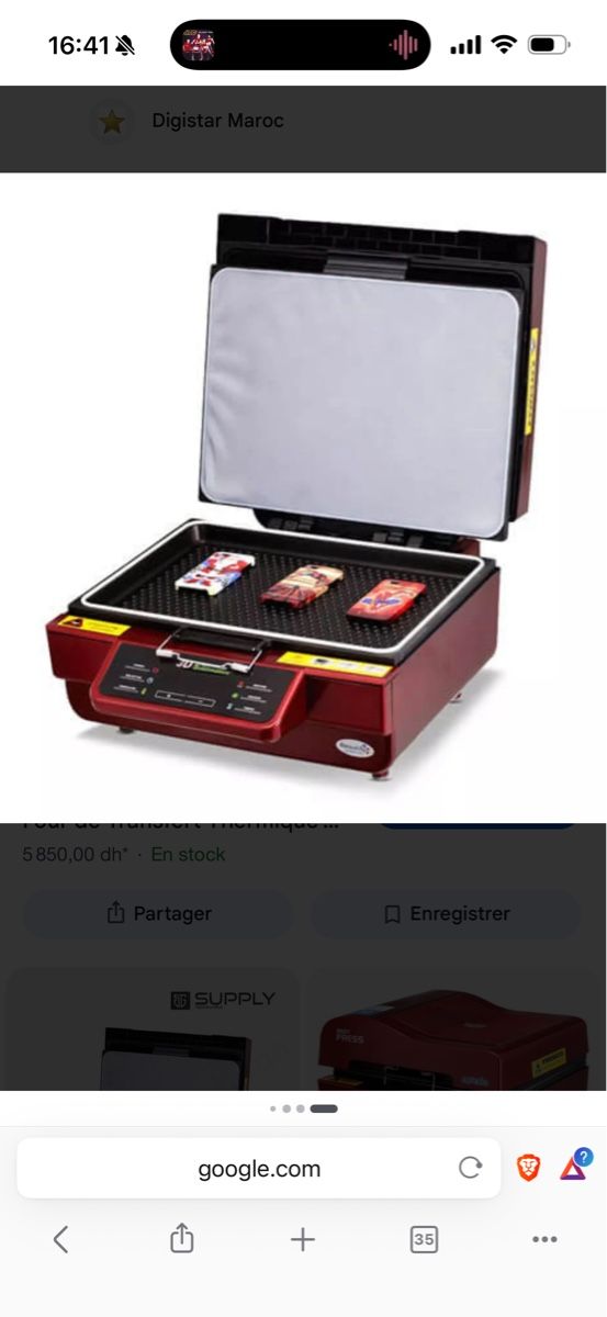 Toutes les machines: Presse à sublimation 3D multifonction noir – D'occasion à Biel/Bienne par Birol 3