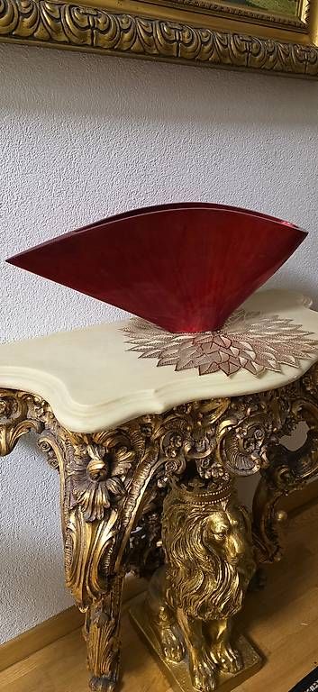 Vase & Récipients: Rote abstrakte Tisch Vase – D'occasion à Kaufdorf par Nati-Nati