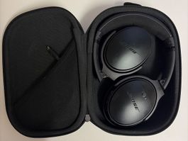 Bose Kopfhörer QuietComfort 35II schwarz mit Etui gebraucht