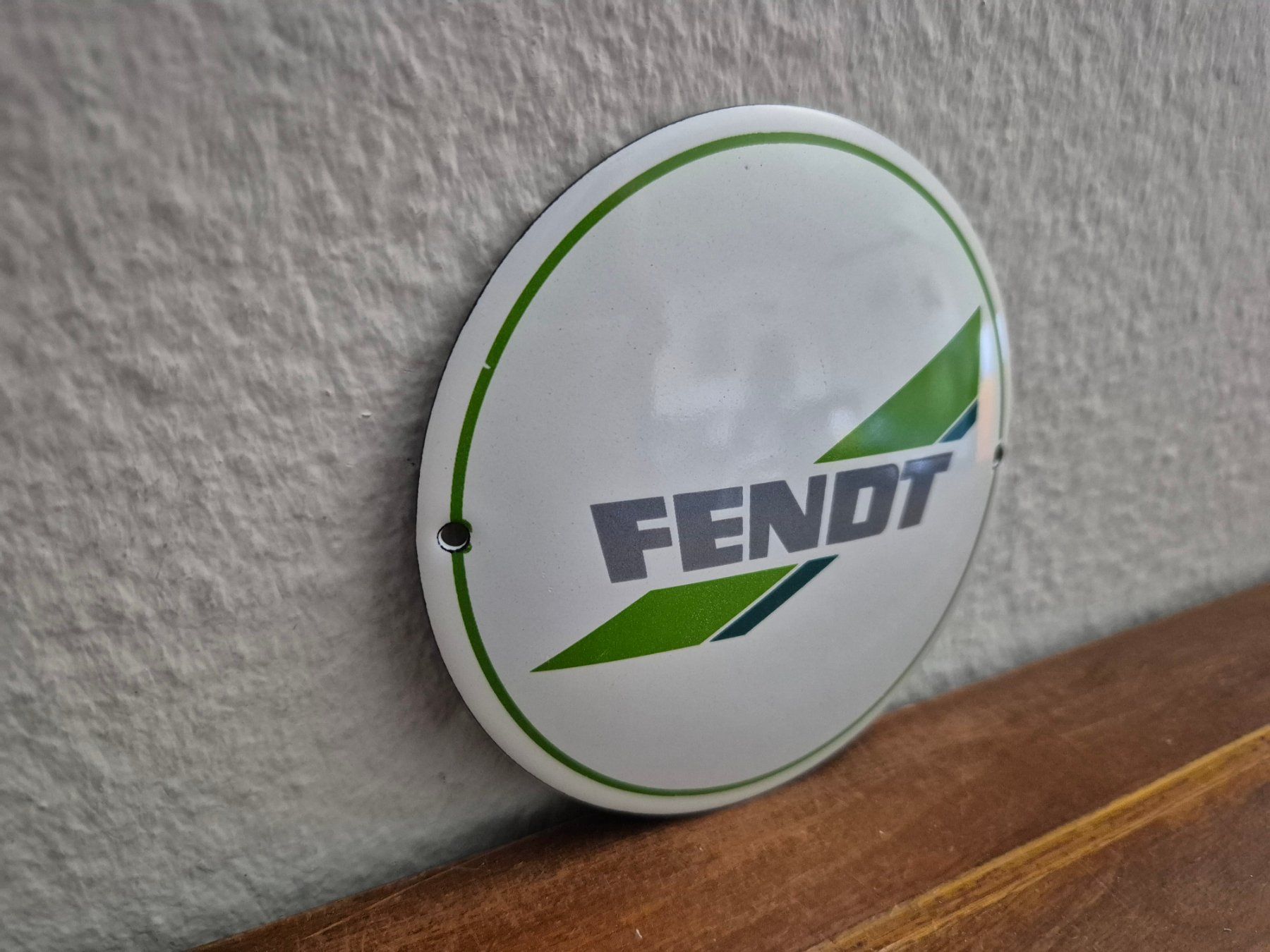 Fendt Schilder: Emailschild Fendt Traktor Logo Schlepper Emaille Schild Deko – Neu (gemäss Beschreibung) aus Schaffhausen von pfanis09 4