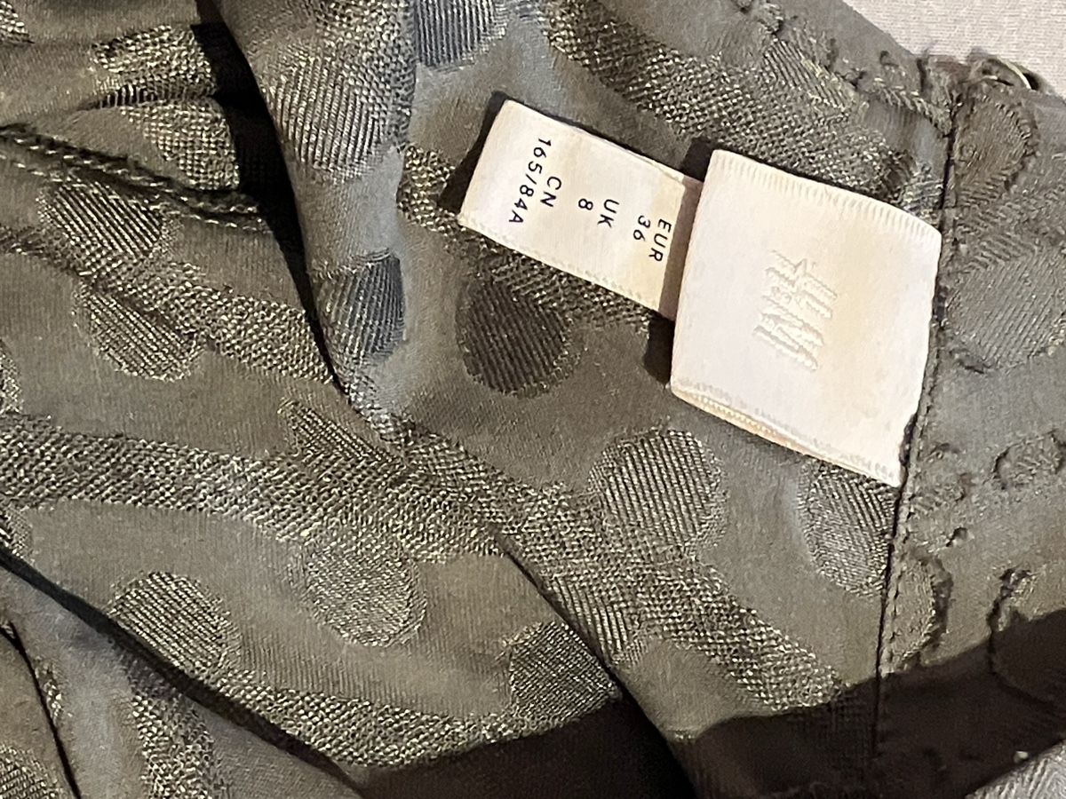H&M Blusen: Bluse mit originellem Muster – Gebraucht aus Baden von sylivianne 3