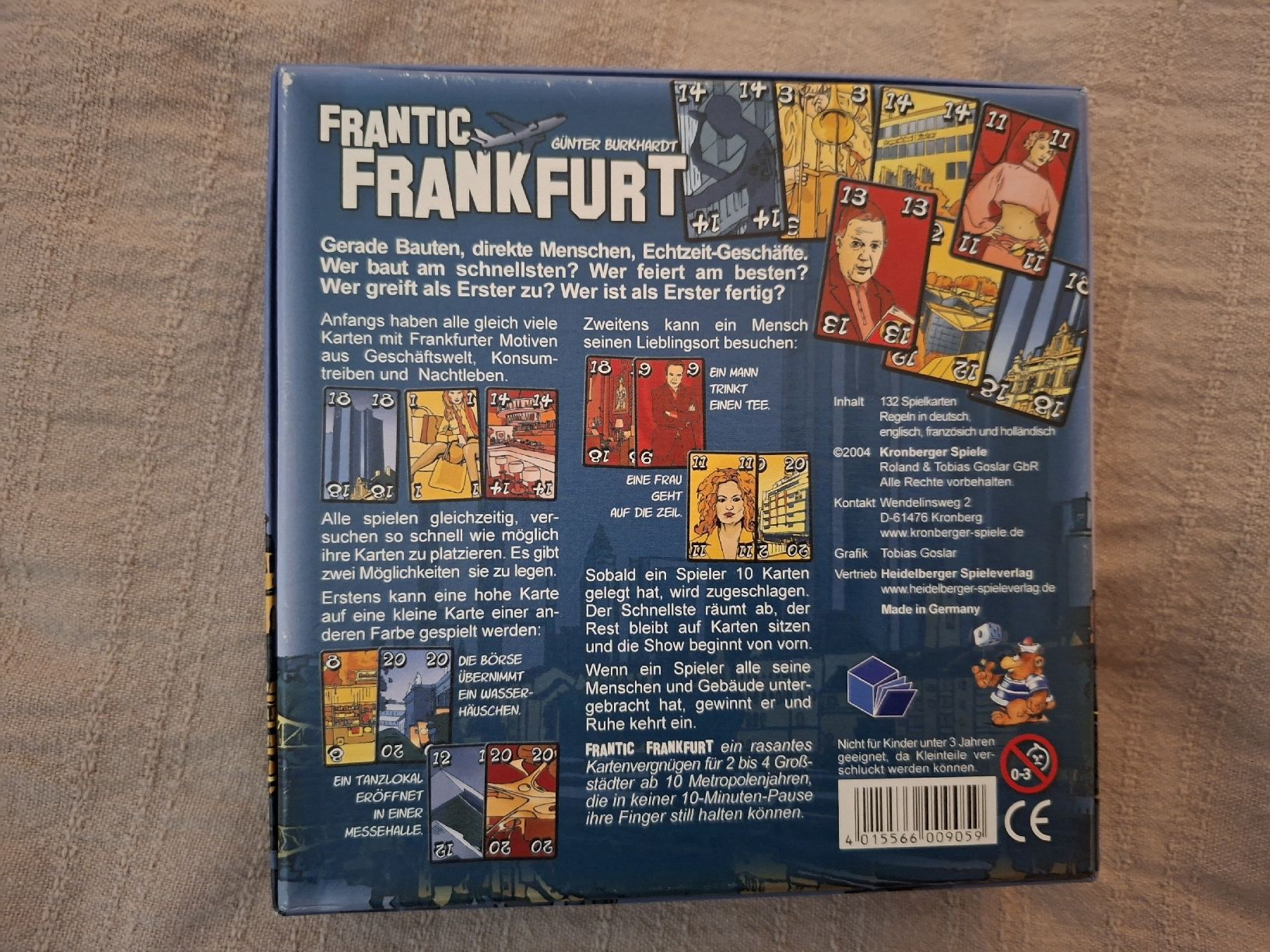Giochi: Frantic Frankfurt - Kartenspiel – Nuovo (secondo la descrizione) da Wetzikon ZH venduto da Wetzithal 1