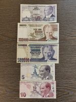LOT Türkei 5 Stück !!!!!!!!