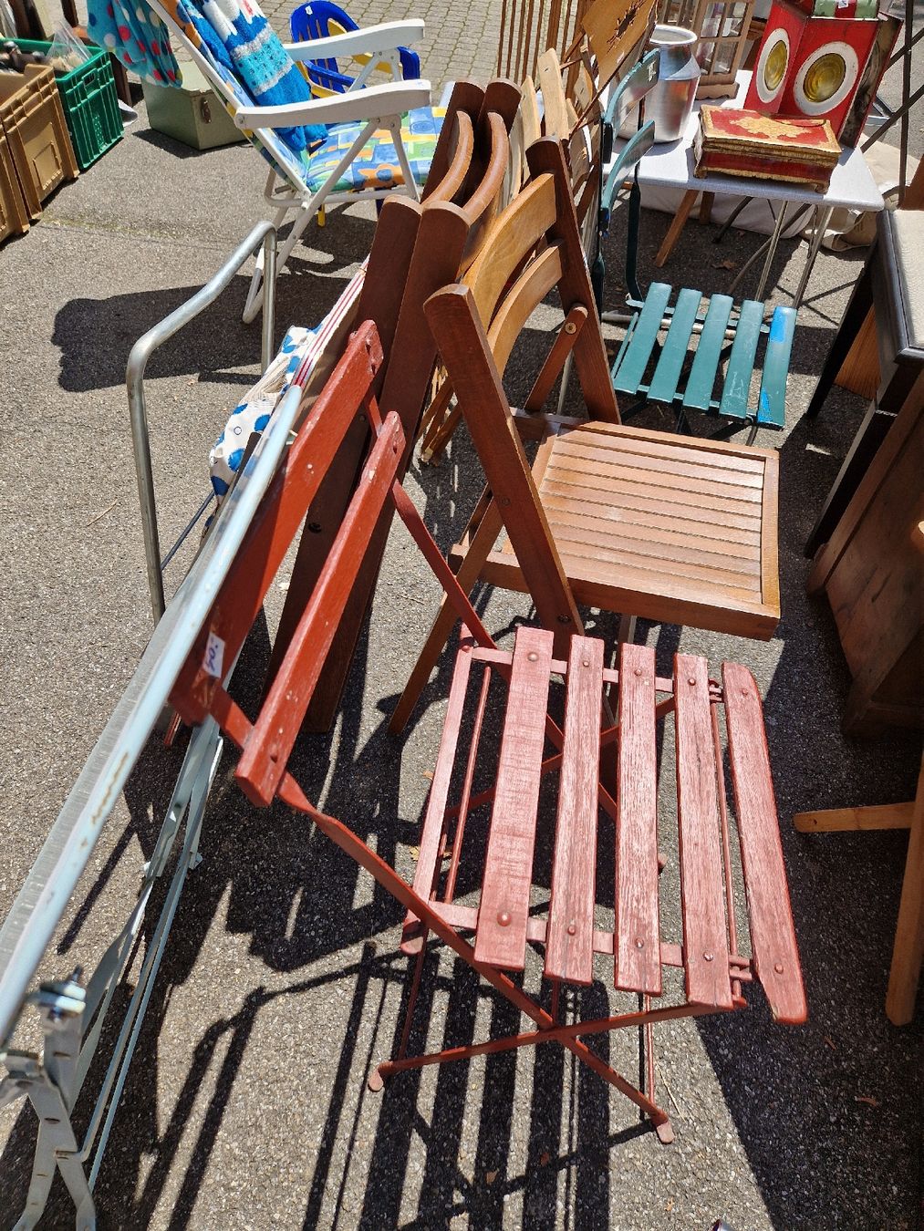Sedie: 2 antike Gartenstühle – Usato da Mörigen venduto da Clio111 1