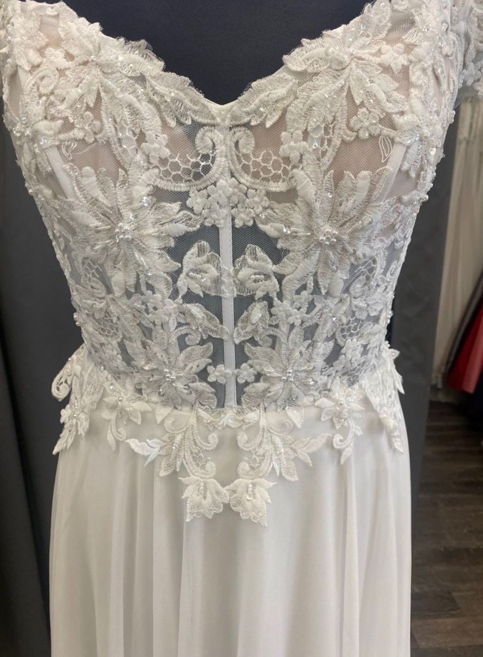 Vestiti: Brautkleid Chiffon Gr. 36 – Nuovo (secondo la descrizione) da Schlatt ZH venduto da xhesiesi 2