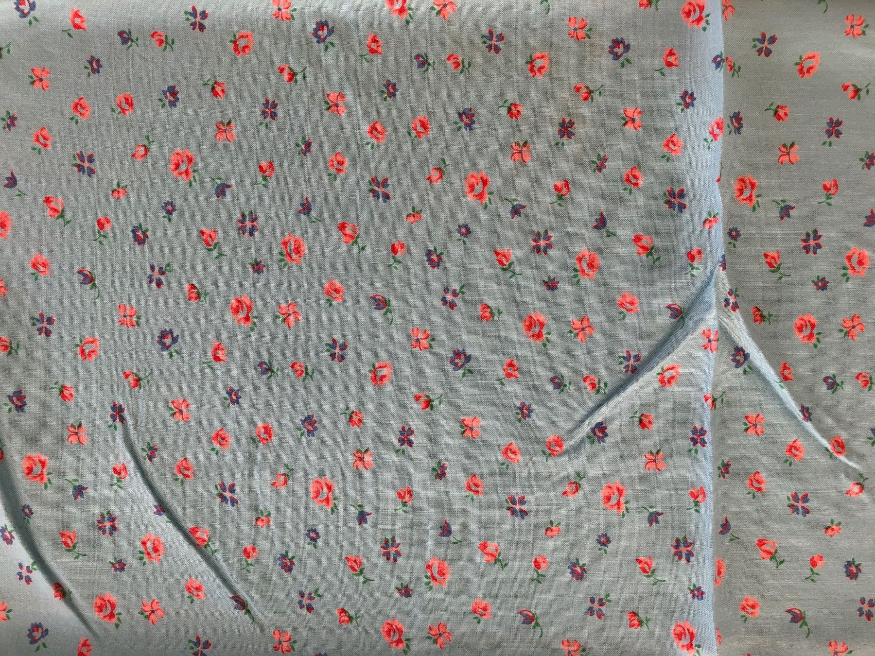 Stoffe: Baumwollstoff Retro – Neu (gemäss Beschreibung) aus Balzers von Bastlerherz