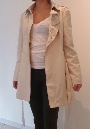 Jacke beige Vila Frühling/Herbst