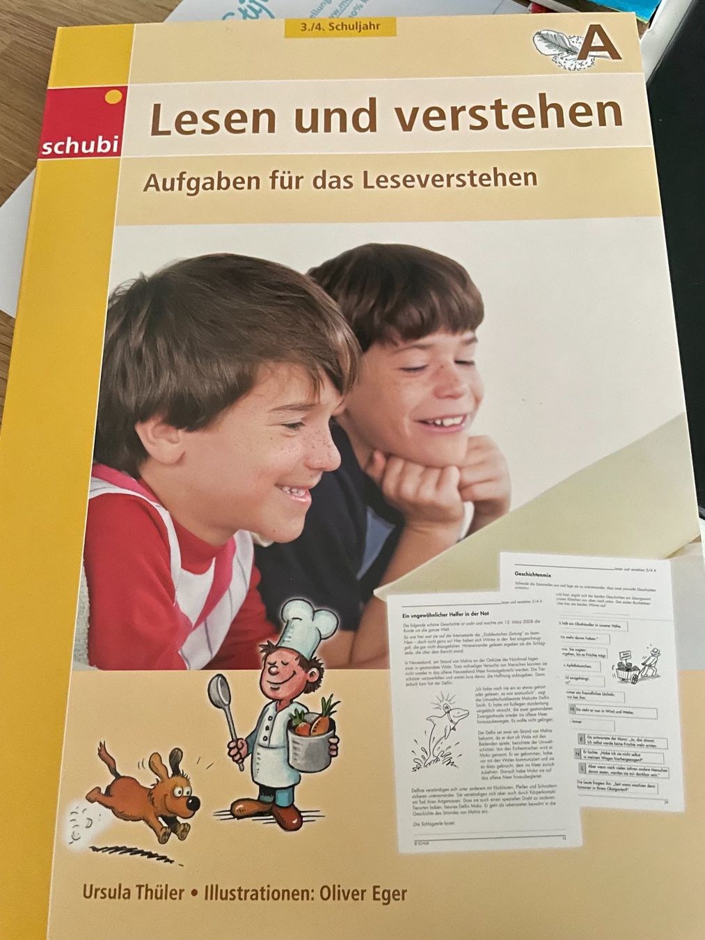 3x Lesen und Verstehen - Aufgaben für Leseverstehen - Schubi (Neu ...
