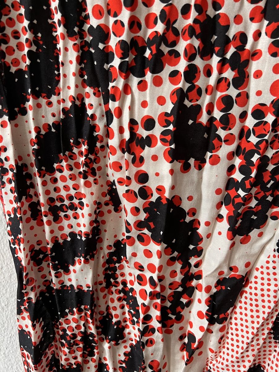 Marc Cain Foulard & Sciarpe: Schal Marc Cain, schwarz rot weiss – Usato da Solothurn venduto da Brini06 1
