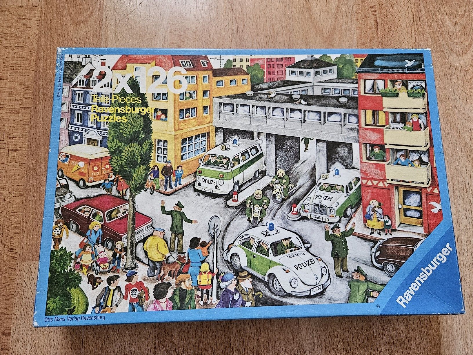 Ravensburger Puzzle: Ravensburger Puzzle Polizei 2x126 Teile – Usato da Ebikon venduto da SecondChance_byM