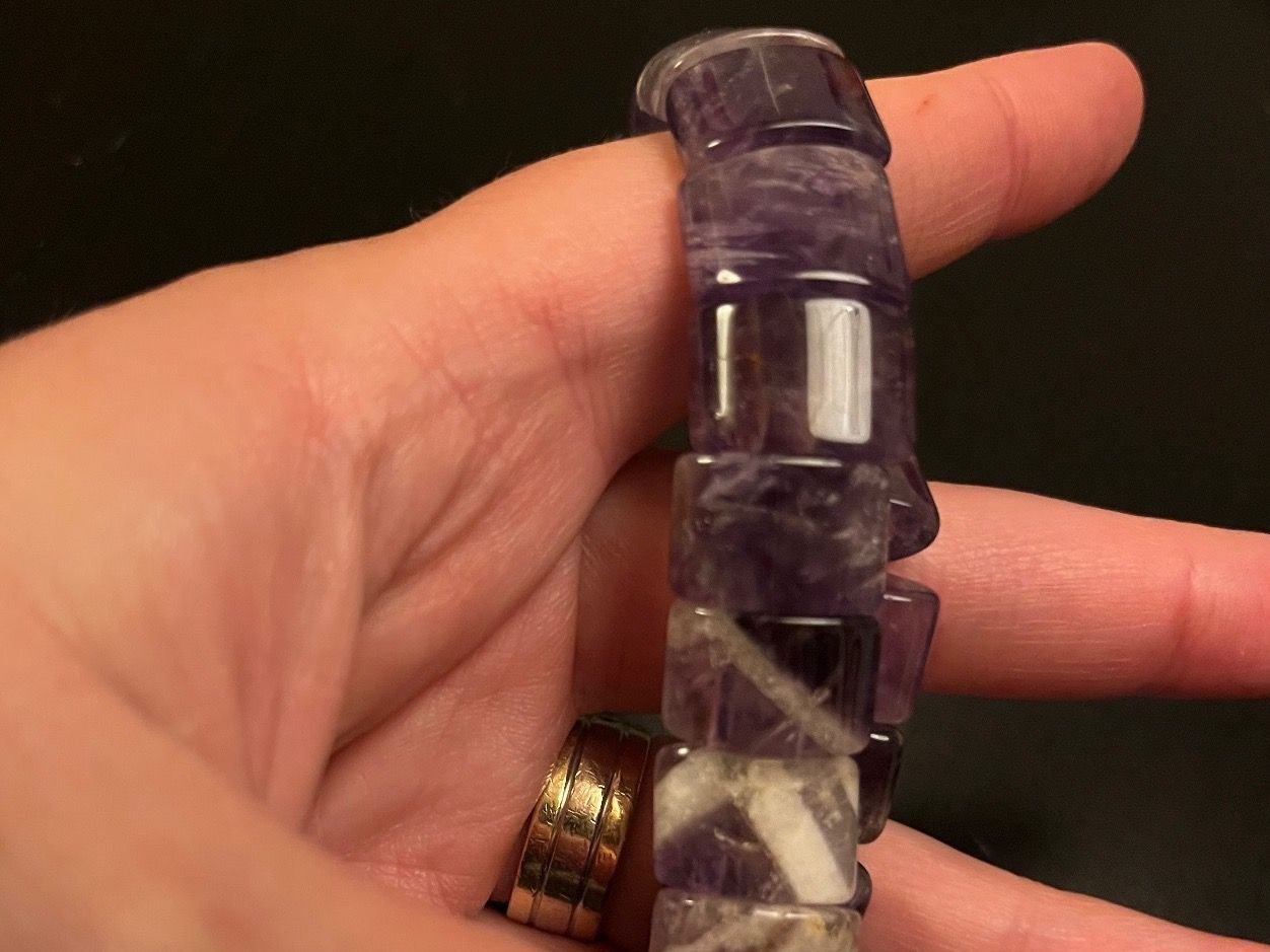 Bracciali & Braccialetti: Armband aus Amethyst ( elastisch) – Nuovo (secondo la descrizione) da Gams venduto da Mariawicca 7