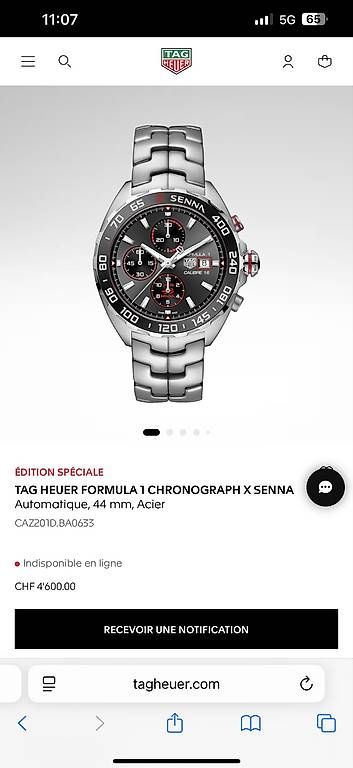 Tag Heuer Orologi: ÉDITION SPÉCIALE TAG HEUER FORMULA 1 – Nuovo e nell'imballaggio originale da boudry venduto da jul_sv92