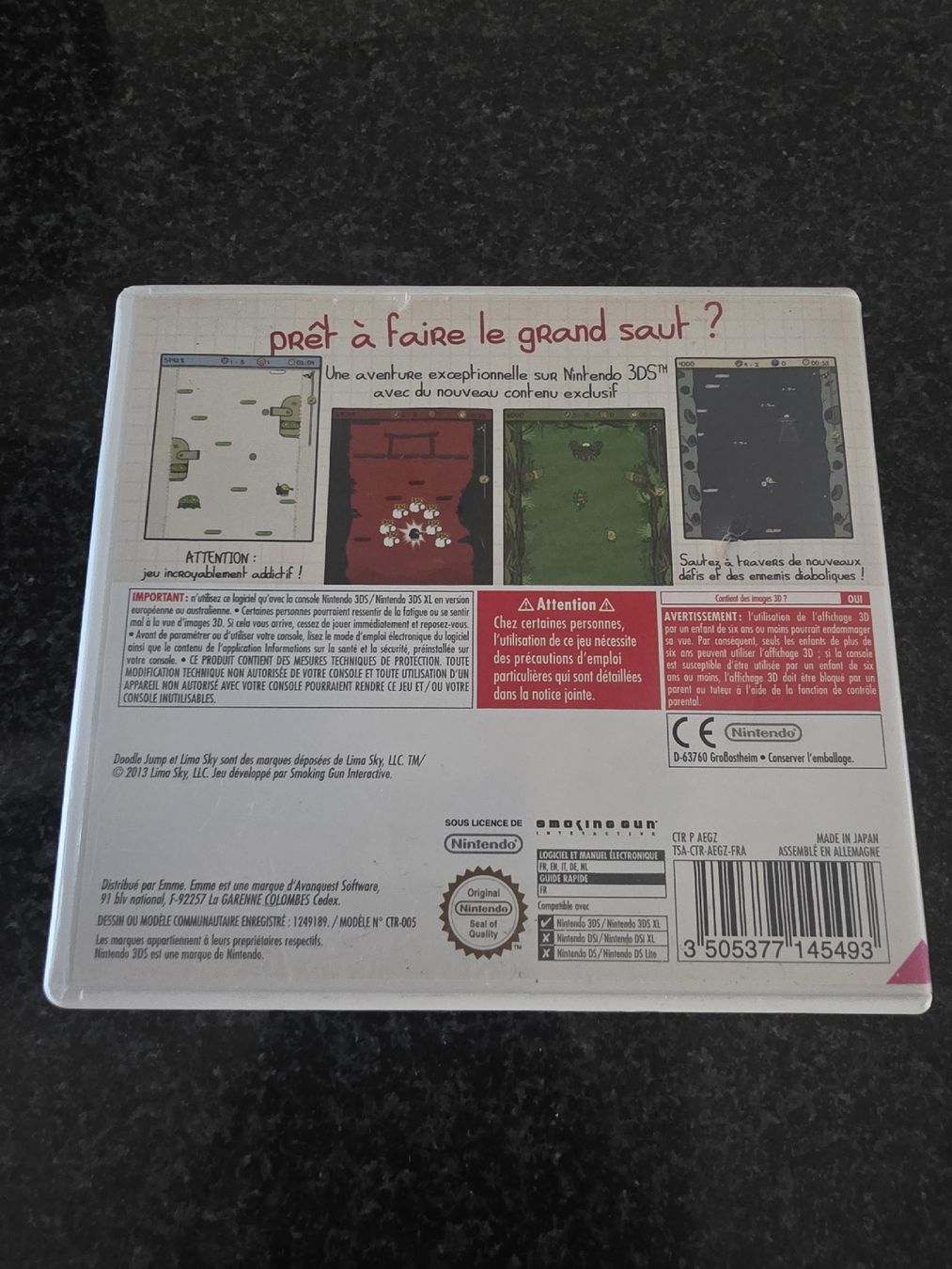 Giochi: Doodle Jump Nintendo 3DS – Usato da Chavornay venduto da Crash37 1