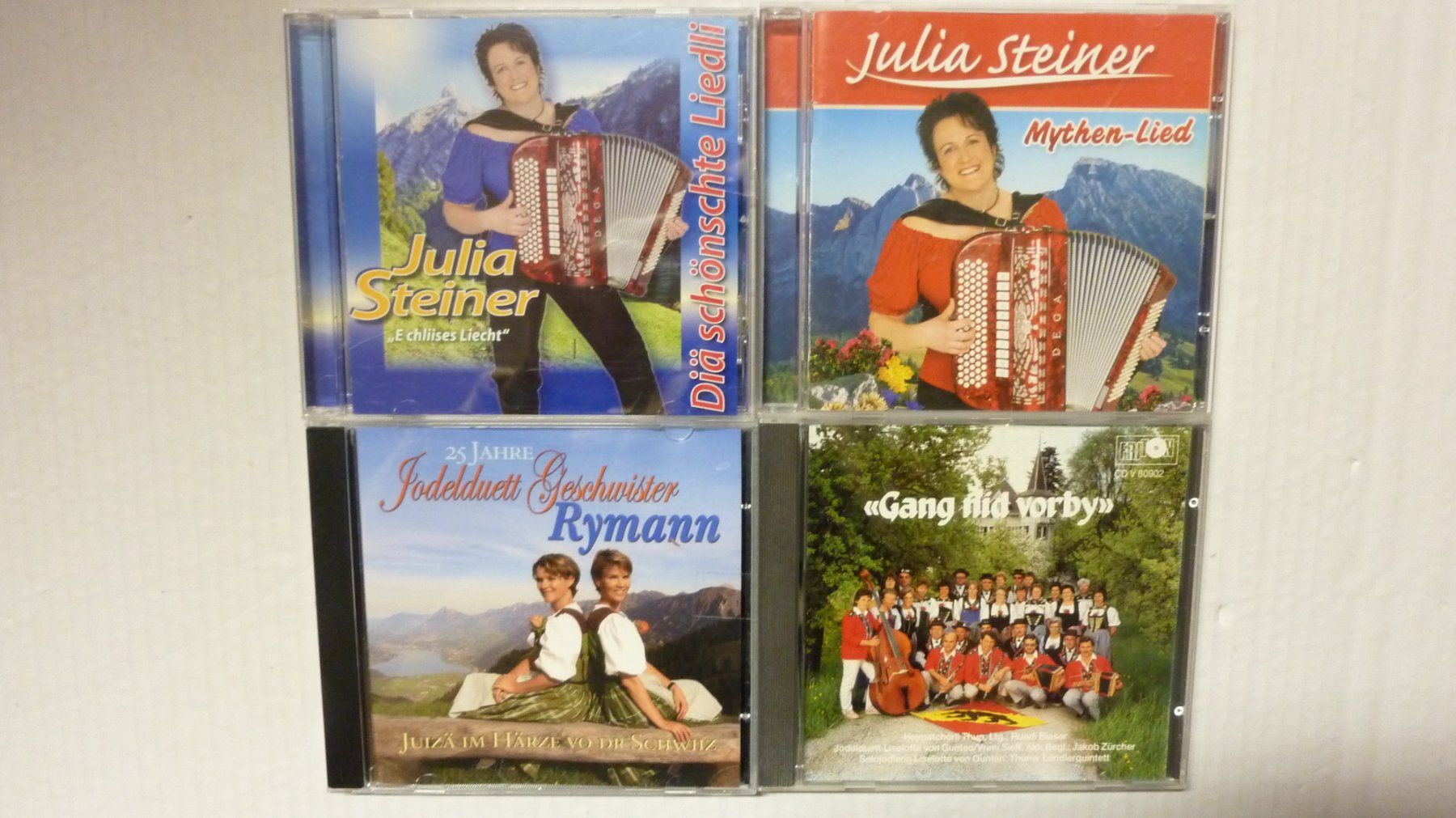 CD: Julia Steiner/Geschwister Rymann – Usato da Weesen venduto da Speerbezirk