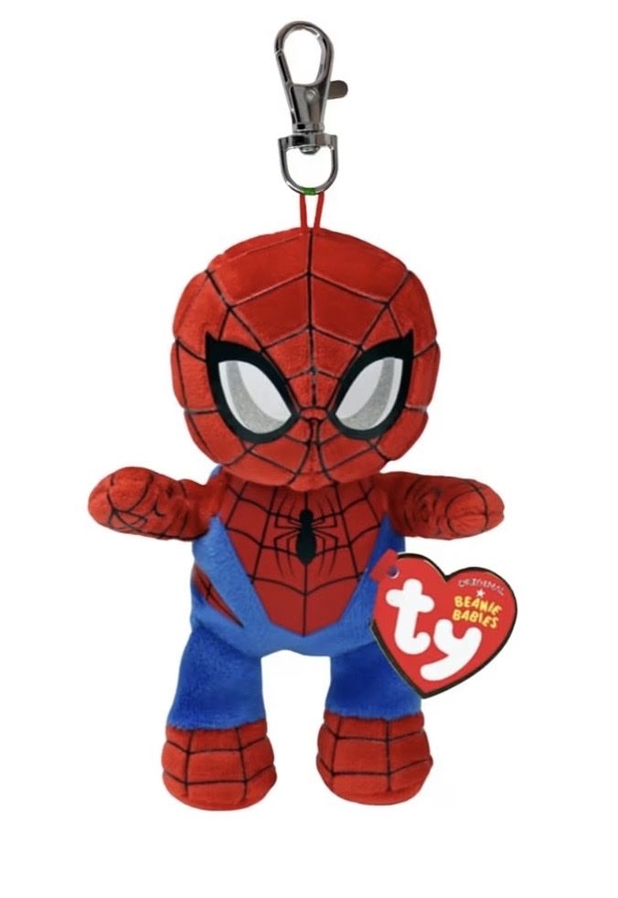 Ty Porte-clés: 2 Portes clé Ty - Spiderman & Black Panther – Neuf avec emballage d'origine à Collombey par Cards07 2