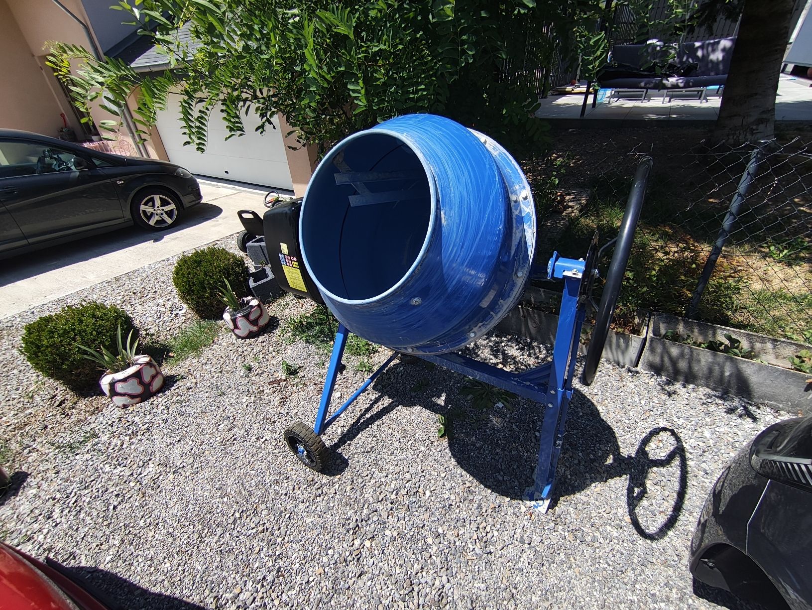 Scheppach Toutes les machines: Bétonnière Scheppach 160L – D'occasion à La Roche FR par seashellfan
