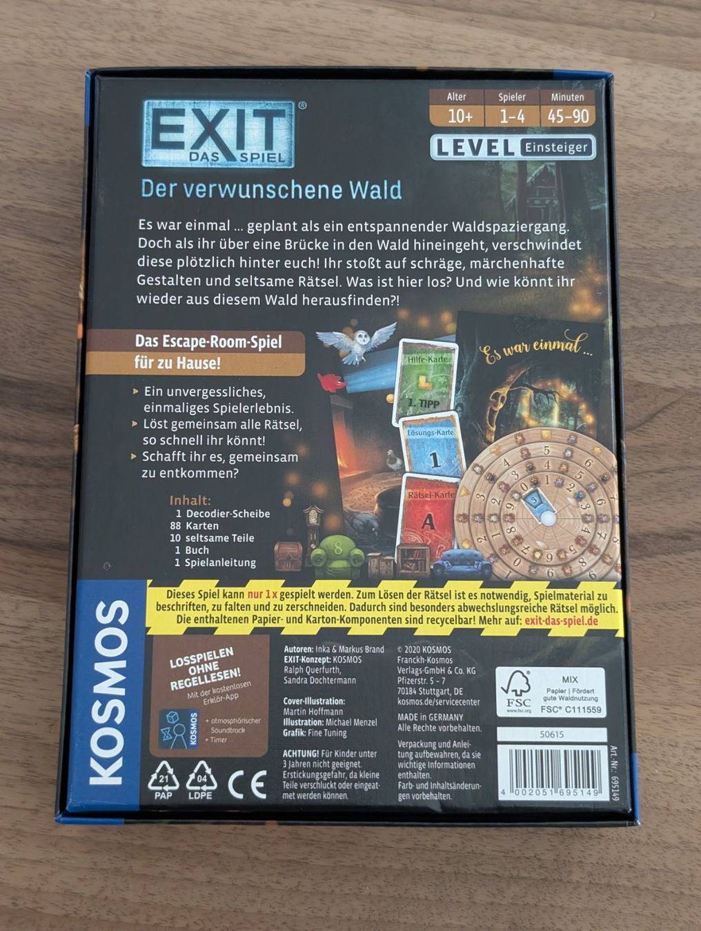 Exit - Das Spiel: Der verwunschene Wald - Top Zustand! (Gebraucht) in ...
