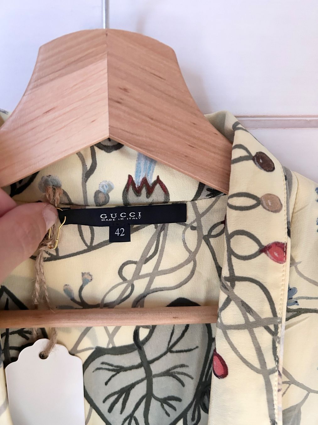 Gucci Camicette: Gucci Seiden Bluse - Gr. 36 – Usato da Illnau venduto da Monkky 6