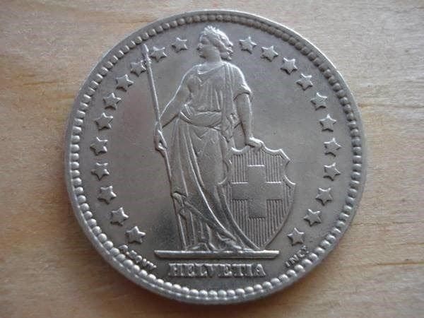 Alle Münzen: (C2)  1 Franken 1877  UNZ – Gebraucht aus Erlach von Net-Coins 1