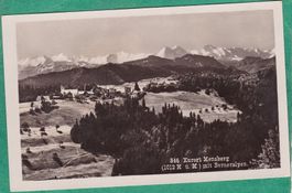 Menzberg mit Berneralpen, um 1930