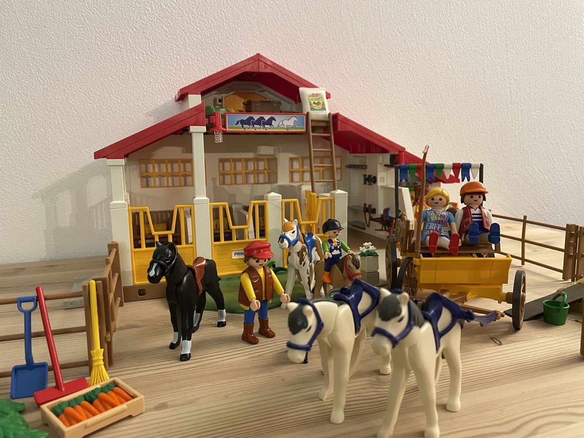 Playmobil Giocattoli: Playmobil Reiterhof – Usato da Chur venduto da Tsambiko 3