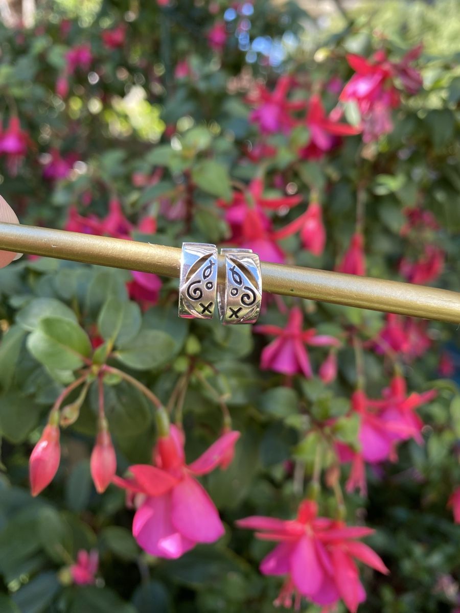 Boucles d'oreille: Echt Silber Ohrringe  – D'occasion à Hünenberg par a.u.849 3