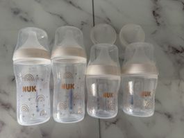 NUK Trinkflaschen 4 Stk. ungebraucht!