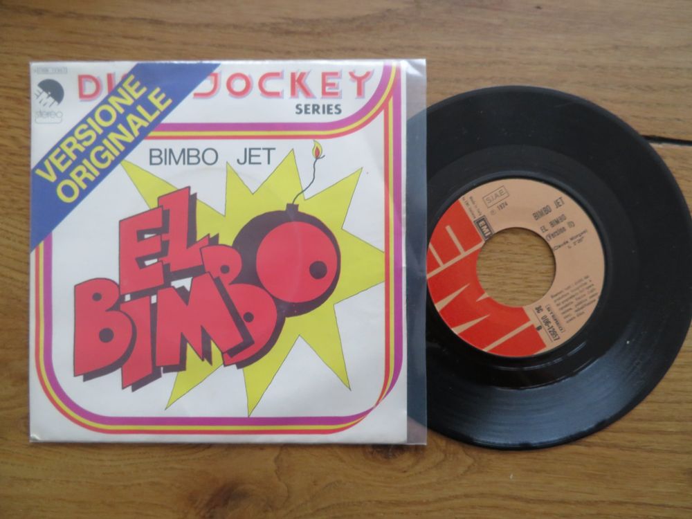 Bimbo Jet El Bimbo Single Schallplatte