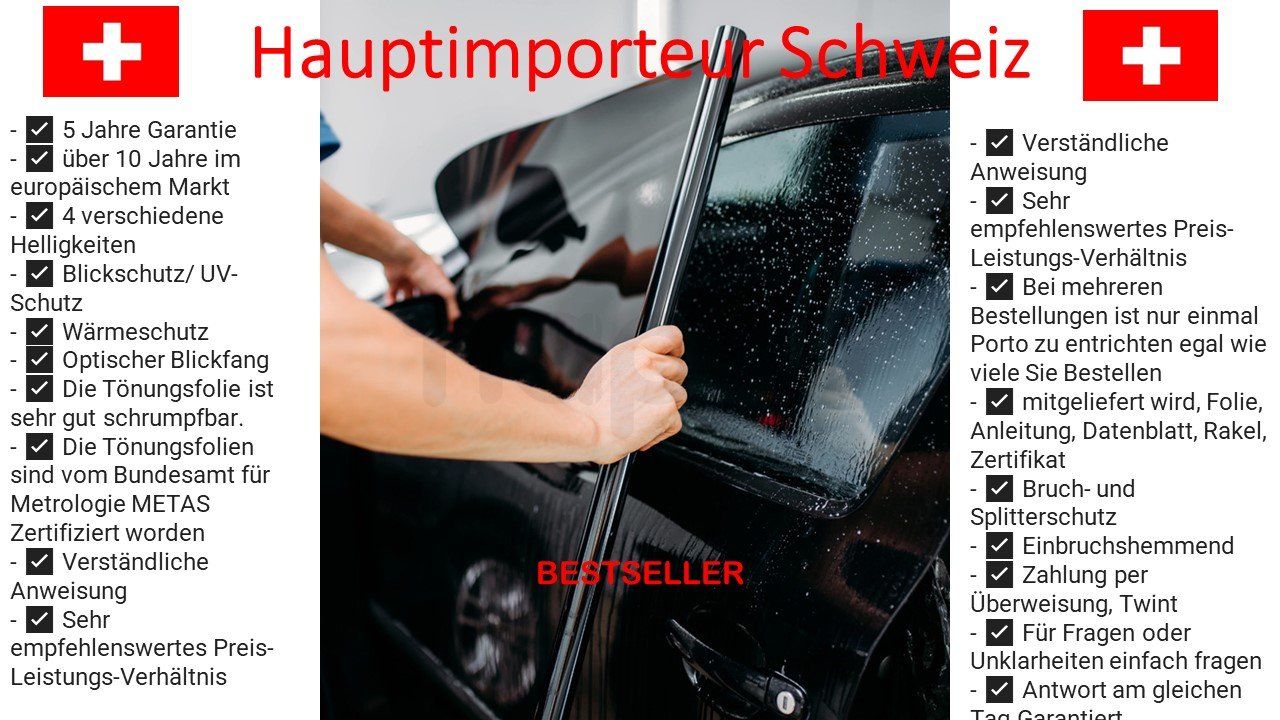 Mercedes-Benz Accessori per altri veicoli: Scheibentönen, Scheibenfolieren Mercedes – Nuovo e nell'imballaggio originale da Basel venduto da scheibentoenen24 3