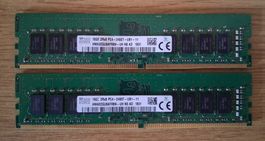 Kit RAM DDR4 32GB (2×16GB) SK Hynix 2400MHz Desktop PC