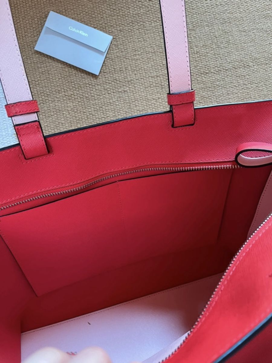 Calvin Klein Borse da donna: Calvin Klein Shopper Tasche rot/rosa – Nuovo (secondo la descrizione) da Bern venduto da fel_r5br 6