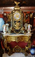 Überdimensionale antike Barockuhr – 120 cm Rarít !