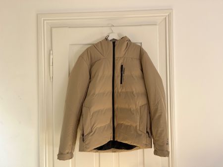 Protest Herren Jacke beige XL neu halb Daunen