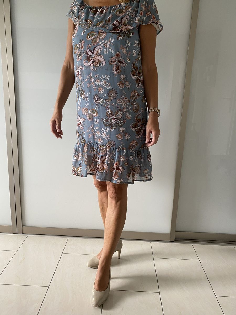 Vestiti: Kleid, Carmenausschnitt, 38 – Usato da Eiken venduto da jessycat01