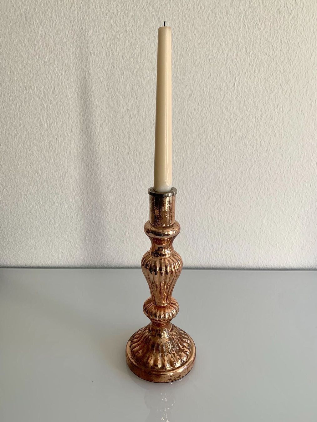 Kerzenständer: Dekorativer rosegold Kerzenständer – Gebraucht aus Bern von Fraeuleinhonig 1