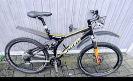 Mountainbike Specialized FSR schwarz gebraucht